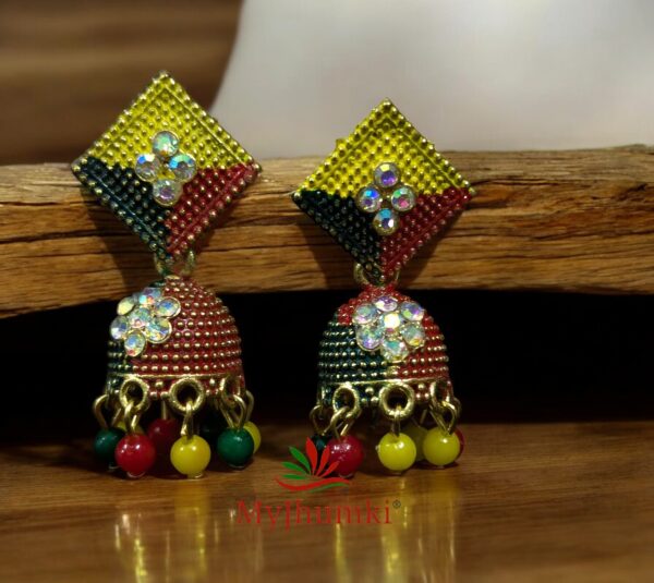 Oxidised Jhumka Earring For Women